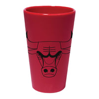 Chicago Bulls Color 16 oz Silicone Pint Glass