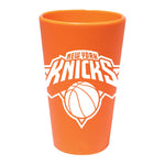 New York Knicks Color 16 oz Silicone Pint Glass