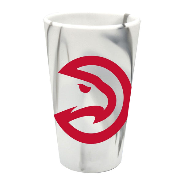Atlanta Hawks Fashion 16 oz Silicone Pint Glass