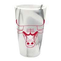 Chicago Bulls Fashion 16 oz Silicone Pint Glass