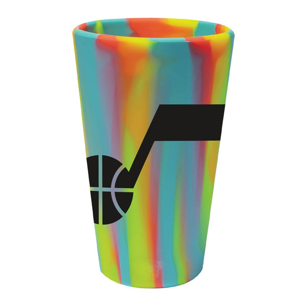Utah Jazz 16 oz Silicone Pint Glass
