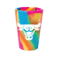 Chicago Bulls Hippie Hops 1.5oz Silicone Shot Glass