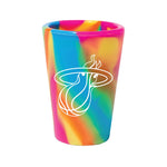 Miami Heat Hippie Hops 1.5oz Silicone Shot Glass