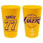 Los Angeles Lakers 16 oz Silicone Pint Glass Luka Doncic