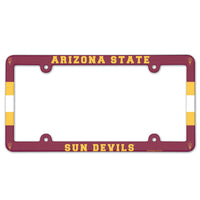 Arizona State Sun Devils Lic Plate Frame Full Color