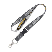 Emporia State Hornets CHARCOAL Lanyard w/detachable buckle 1"