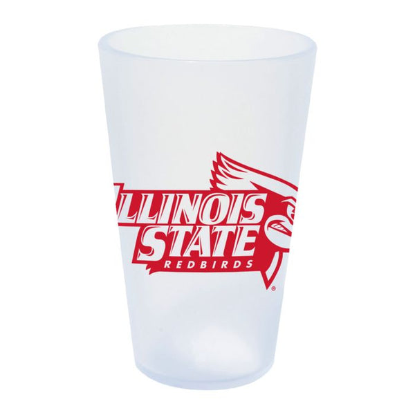 Wholesale-Illinois State Redbirds 16 oz Silicone Pint Glass