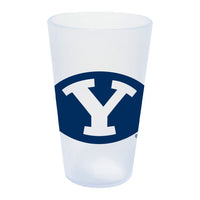 Wholesale-Brigham Young Cougars 16 oz Silicone Pint Glass