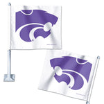 Kansas State Wildcats Car Flag 11.75" x 14"