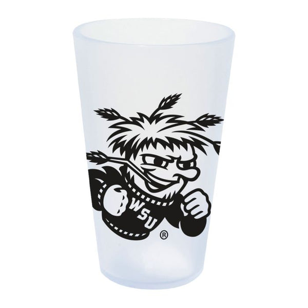 Wholesale-Wichita State Shockers ICICLE 16 oz Silicone Pint Glass