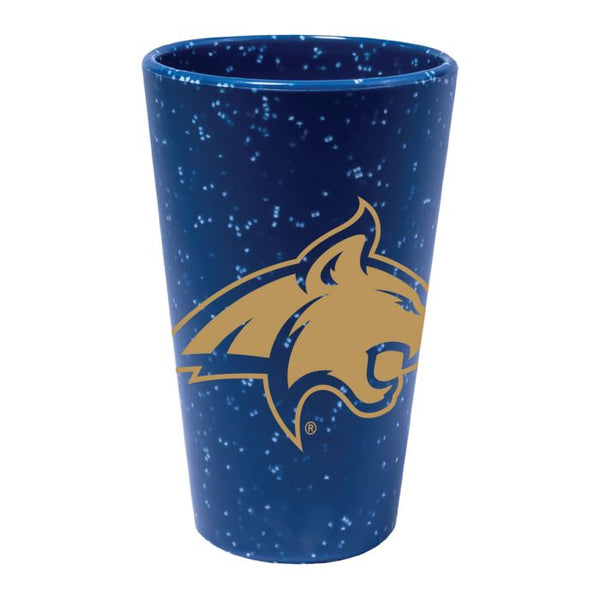 Wholesale-Montana State Bobcats 16 oz Silicone Pint Glass