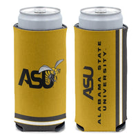 Wholesale-Alabama State Hornets 12 oz Slim Can Cooler