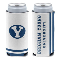 Wholesale-Brigham Young Cougars 12 oz Slim Can Cooler