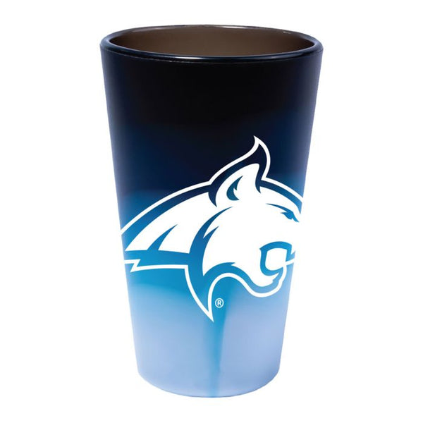 Wholesale-Montana State Bobcats 16 oz Silicone Pint Glass