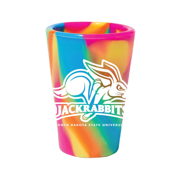South Dakota State Jackrabbits HIPPIE HOPS 1.5oz Silicone Shot Glass