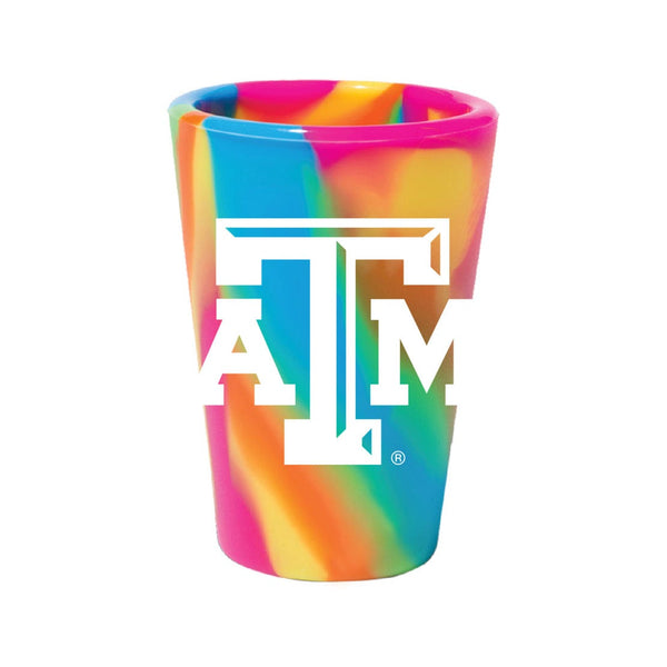 Texas A&M Aggies HIPPIE HOPS 1.5oz Silicone Shot Glass