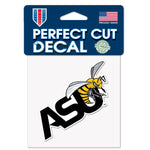 Wholesale-Alabama State Hornets Perfect Cut Color Decal 4" x 4"