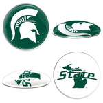 Wholesale-Michigan State Spartans Sport Dotts 2 Pack