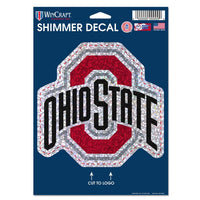 Wholesale-Ohio State Buckeyes Shimmer Decals 5" x 7"