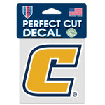 Wholesale-Tennessee Chattanooga Mocs Perfect Cut Color Decal 4" x 4"