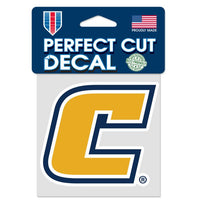 Wholesale-Tennessee Chattanooga Mocs Perfect Cut Color Decal 4" x 4"