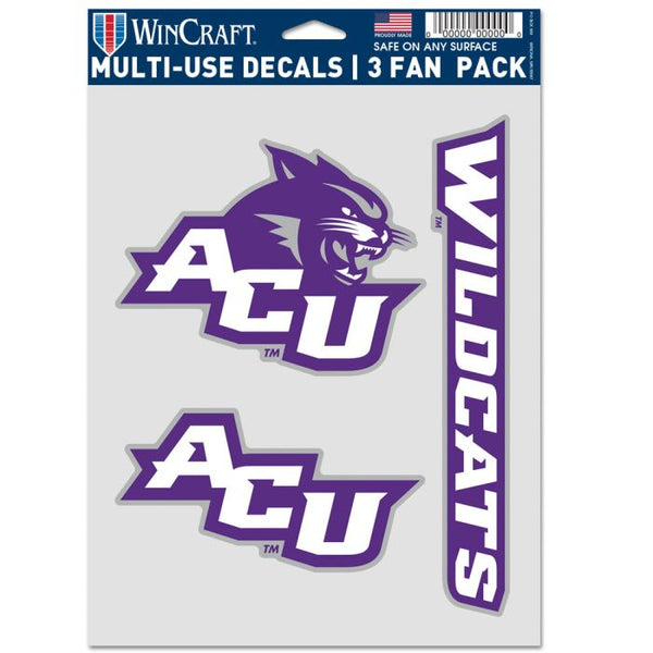 Wholesale-Abilene Christian Wildcats Multi Use 3 Fan Pack