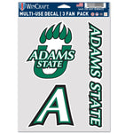 Adams State University Grizzlies Multi Use 3 Fan Pack