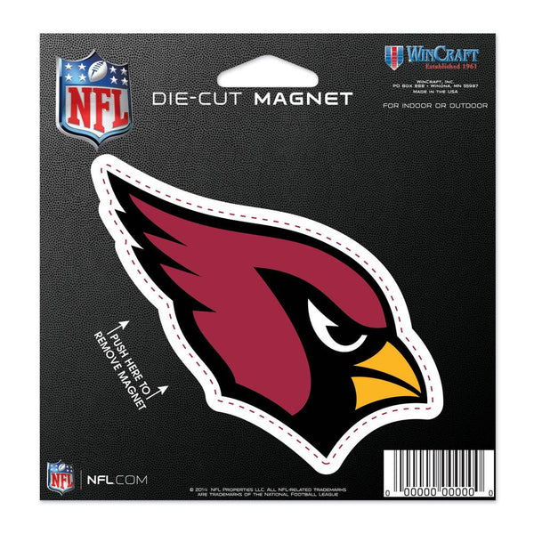 Arizona Cardinals Die Cut Magnet 4.5" x 6"