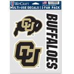 Wholesale-Colorado Buffaloes Multi Use 3 Fan Pack