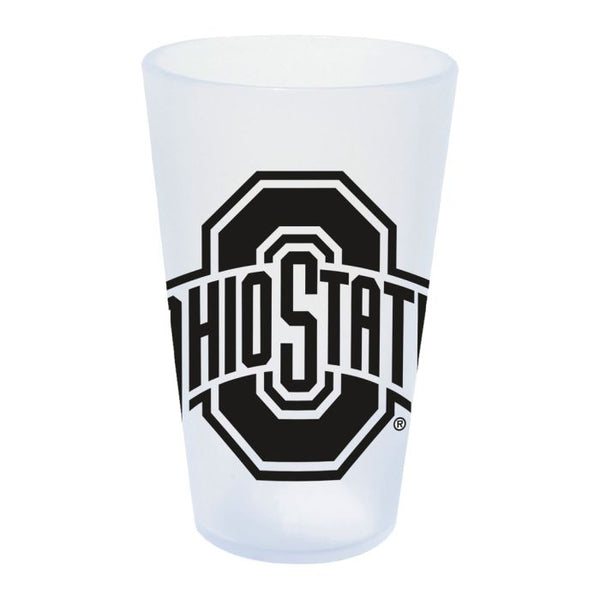 Wholesale-Ohio State Buckeyes 16 oz Silicone Pint Glass