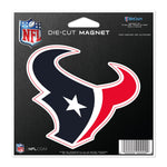 Houston Texans Die Cut Magnet 4.5" x 6"