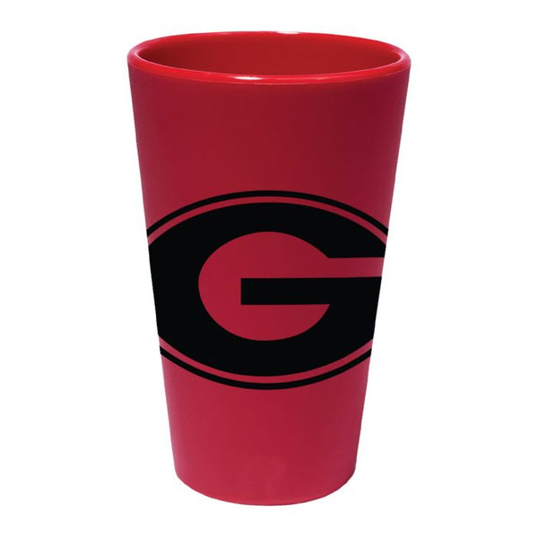 Wholesale-Georgia Bulldogs 16 oz Silicone Pint Glass