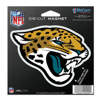 Jacksonville Jaguars Die Cut Magnet 4.5" x 6"
