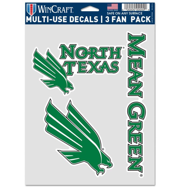 Wholesale-North Texas Mean Green Multi Use 3 Fan Pack