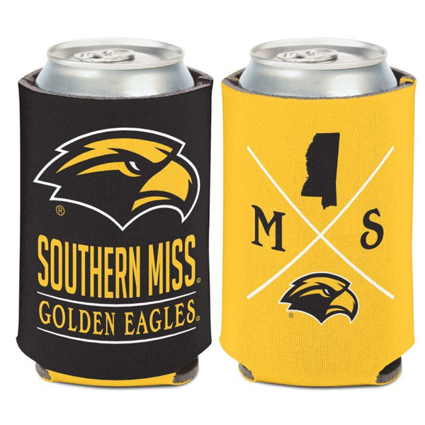 Wholesale-Southern Miss Golden Eagles HIPSTER Can Cooler 12 oz.