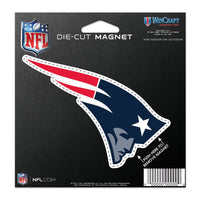 New England Patriots Die Cut Magnet 4.5" x 6"
