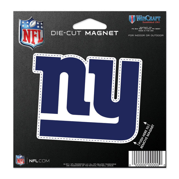 New York Giants Die Cut Magnet 4.5" x 6"