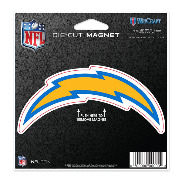 Los Angeles Chargers Die Cut Magnet 4.5" x 6"