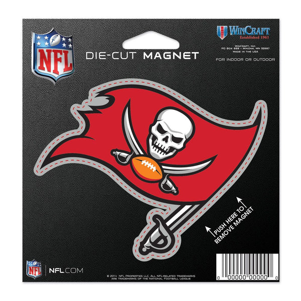 Tampa Bay Buccaneers Die Cut Magnet 4.5" x 6"