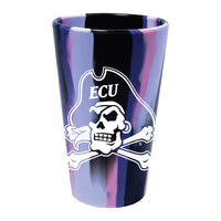 Wholesale-East Carolina Pirates NORTHERN LIGHTS 16 oz Silicone Pint Glass