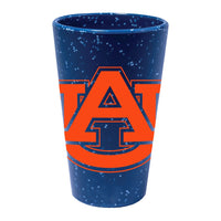 Auburn Tigers BLUE SPECKLE 16 oz Silicone Pint Glass