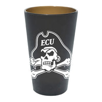 Wholesale-East Carolina Pirates SMOKE 16 oz Silicone Pint Glass