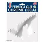 Wholesale-Virginia Tech Hokies Chrome Perfect Cut Decal 6" x 6"