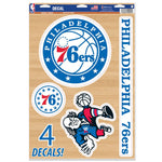 Philadelphia 76ers Multi-Use Decal 11" x 17"