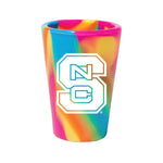 Wholesale-NC State Wolfpack HIPPIE HOP 1.5oz Silicone Shot Glass