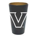 Wholesale-Vanderbilt Commodores SMOKE 16 oz Silicone Pint Glass