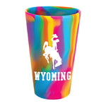 Wyoming Cowboys HIPPIE HOPS 16 oz Silicone Pint Glass