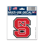 Wholesale-NC State Wolfpack Multi-Use Decal 3" x 4"