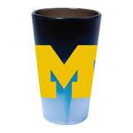 Michigan Wolverines 16 oz Silicone Pint Glass