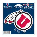 Wholesale-Utah Utes Die Cut Magnet 4.5" x 6"